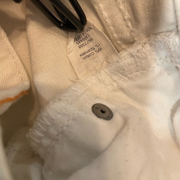 J. Crew Size 5 White Cotton Stretch Matchstick Straight Leg Denim Jeans - Picture 10 of 11